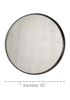 Best Pirce ⌛ Metal Wall Mirror by Monroe Lane 🔔 -Monroe Lane Sales Belk 25632