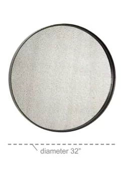 Best Pirce ⌛ Metal Wall Mirror by Monroe Lane 🔔 -Monroe Lane Sales Belk 25633