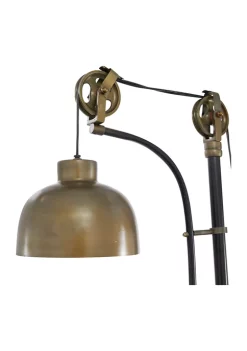Flash Sale 🌟 Industrial Metal Floor Lamp by Monroe Lane 🔔 -Monroe Lane Sales Belk 25657