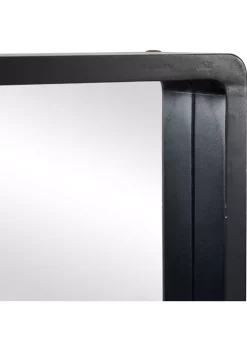 Best reviews of 🤩 Contemporary Wood Wall Mirror by Monroe Lane ✔️ -Monroe Lane Sales Belk 25668