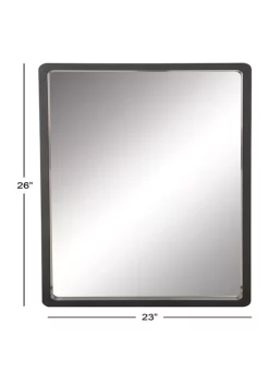 Best reviews of 🤩 Contemporary Wood Wall Mirror by Monroe Lane ✔️ -Monroe Lane Sales Belk 25669