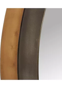 Cheapest 👏 Modern Metal Wall Mirror by Monroe Lane ❤️ -Monroe Lane Sales Belk 25674