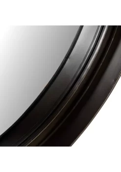 Cheapest 👏 Modern Metal Wall Mirror by Monroe Lane ❤️ -Monroe Lane Sales Belk 25675