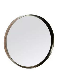 Cheapest 👏 Modern Metal Wall Mirror by Monroe Lane ❤️ -Monroe Lane Sales Belk 25678