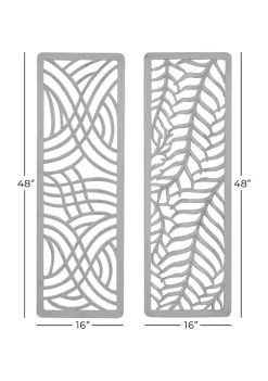 Budget 🥰 Eclectic Wood Wall Decor - Set of 2 by Monroe Lane 👍 -Monroe Lane Sales Belk 25688