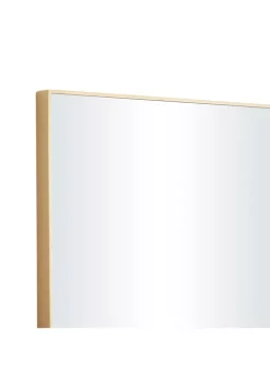 Best deal 💯 Contemporary Wood Wall Mirror by Monroe Lane ❤️ -Monroe Lane Sales Belk 25717