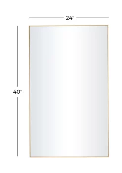 Best deal 💯 Contemporary Wood Wall Mirror by Monroe Lane ❤️ -Monroe Lane Sales Belk 25718