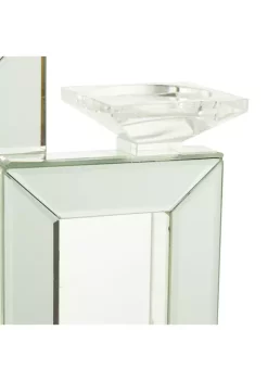 Best reviews of ❤️ Glam Wood Candelabra by Monroe Lane 🥰 -Monroe Lane Sales Belk 25729