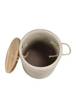 Budget 💯 Modern Cement Outdoor Accent Table by Monroe Lane ⌛ -Monroe Lane Sales Belk 25742