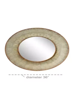 Cheap 🧨 Iron Wall Mirror by Monroe Lane 😍 -Monroe Lane Sales Belk 25748