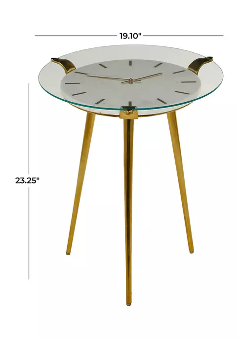 Budget β Glam Aluminum Accent Table by Monroe Lane π₯ 4 Budget β Glam Aluminum Accent Table by Monroe Lane π₯ - Image 4