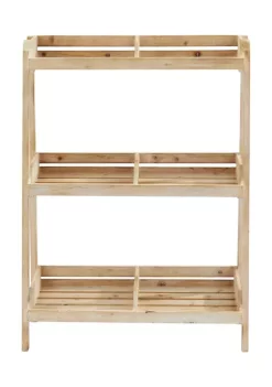 Promo 🔥 Modern Farmhouse Wood Plantstand by Monroe Lane ❤️ -Monroe Lane Sales Belk 25766