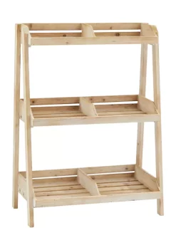 Promo 🔥 Modern Farmhouse Wood Plantstand by Monroe Lane ❤️ -Monroe Lane Sales Belk 25768