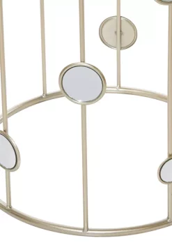 Flash Sale 🧨 Contemporary Metal Accent Table - Set of 2 by Monroe Lane 👏 -Monroe Lane Sales Belk 25784