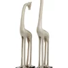 New 🔔 Contemporary Aluminum Sculpture - Set of 2 by Monroe Lane ⌛