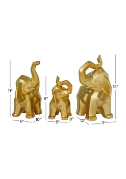 Coupon 🔥 Glam Porcelain Sculpture - Set of 3 by Monroe Lane 💯 -Monroe Lane Sales Belk 25809