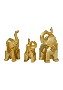 Coupon 🔥 Glam Porcelain Sculpture - Set of 3 by Monroe Lane 💯 -Monroe Lane Sales Belk 25812