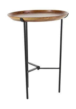 Discount ✔️ Iron Accent Table by Monroe Lane 🛒 -Monroe Lane Sales Belk 25817