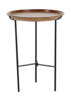 Discount ✔️ Iron Accent Table by Monroe Lane 🛒 -Monroe Lane Sales Belk 25818