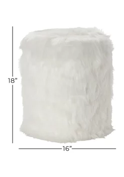 Discount 🔥 Contemporary Wood Storage Stool by Monroe Lane 🧨 -Monroe Lane Sales Belk 25830