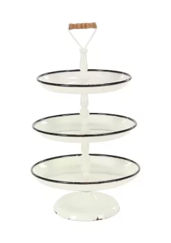 New ✨ Farmhouse Metal Tiered Server by Monroe Lane 🛒 -Monroe Lane Sales Belk 25874