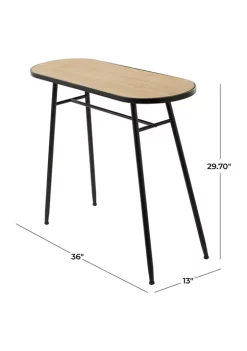 Coupon 🌟 Industrial Metal Console Table by Monroe Lane 🎉 -Monroe Lane Sales Belk 25896