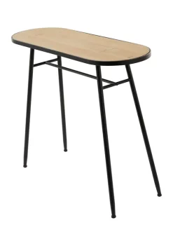 Coupon 🌟 Industrial Metal Console Table by Monroe Lane 🎉 -Monroe Lane Sales Belk 25897