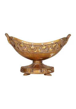 Flash Sale 🌟 Traditional Polystone Decorative Bowl by Monroe Lane 💯 -Monroe Lane Sales Belk 25904