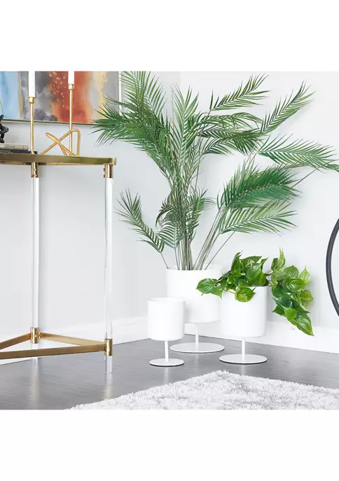 Top 10 🛒 Modern Metal Planter - Set of 3 by Monroe Lane 🥰 2 Top 10 🛒 Modern Metal Planter - Set of 3 by Monroe Lane 🥰 - Image 2