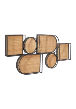 Best deal ๐ฅฐ Modern Bamboo Wall Decor by Monroe Lane ๐