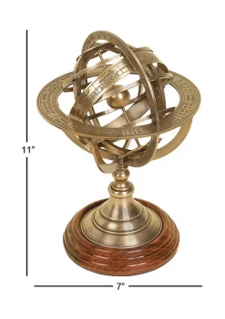 New π Coastal Brass Globe by Monroe Lane π 9 New π Coastal Brass Globe by Monroe Lane π -Monroe Lane Sales Belk 25939
