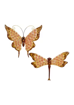 Buy ✨ Farmhouse Metal Wall Decor - Set of 2 by Monroe Lane 🧨