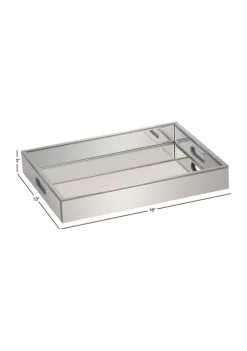 Buy 🤩 Glam Wood Tray by Monroe Lane ⭐ -Monroe Lane Sales Belk 25957