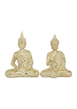 Deals ⭐ Glam Polystone Sculpture - Set of 2 by Monroe Lane 👏