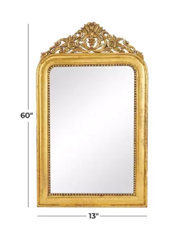Top 10 👍 French Country Mango Wood Wall Mirror by Monroe Lane ⭐ -Monroe Lane Sales Belk 26