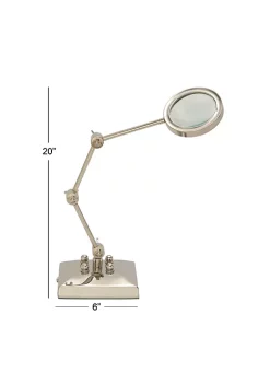 Wholesale 🔥 Traditional Aluminum Magnifying Glass by Monroe Lane 🎁 -Monroe Lane Sales Belk 26057