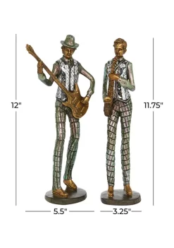 Brand new 🔥 Vintage Polystone Sculpture - Set of 2 by Monroe Lane 👏 -Monroe Lane Sales Belk 26070