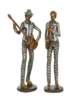 Brand new 🔥 Vintage Polystone Sculpture - Set of 2 by Monroe Lane 👏 -Monroe Lane Sales Belk 26072