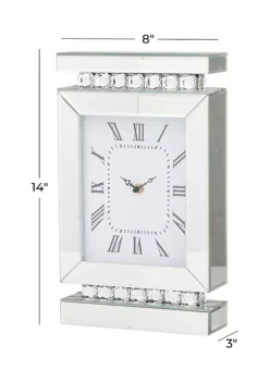 Top 10 🤩 Glam Wood Clock by Monroe Lane ⭐ -Monroe Lane Sales Belk 26115