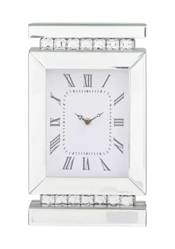 Top 10 🤩 Glam Wood Clock by Monroe Lane ⭐ -Monroe Lane Sales Belk 26116