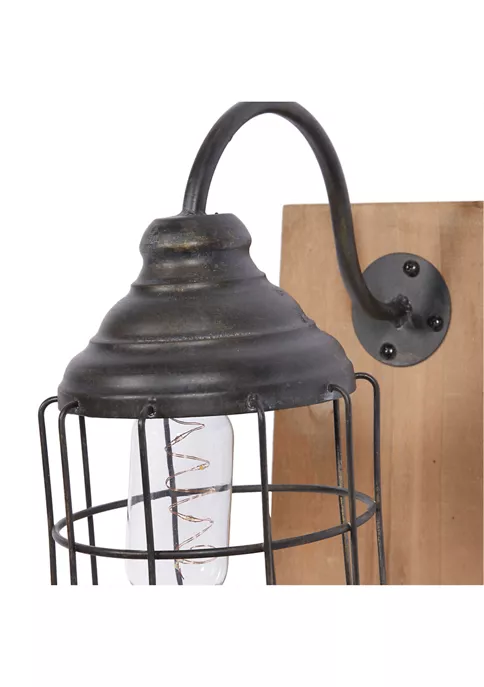 Top 10 😍 Industrial Metal Wall Sconce by Monroe Lane ❤️ 3 Top 10 😍 Industrial Metal Wall Sconce by Monroe Lane ❤️ - Image 3