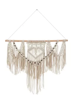 Best deal ❤️ Bohemian Cotton Wall Decor by Monroe Lane 🌟 -Monroe Lane Sales Belk 26131