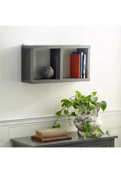 Coupon ✔️ Grea Wood Contemporary Wall Shelf by Monroe Lane 🧨 -Monroe Lane Sales Belk 26135