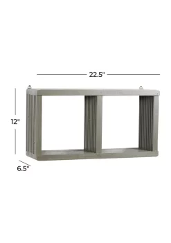 Coupon ✔️ Grea Wood Contemporary Wall Shelf by Monroe Lane 🧨 -Monroe Lane Sales Belk 26136