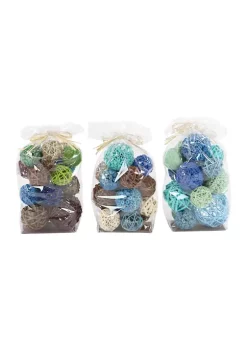 Top 10 😉 Coastal Dried Plant Orbs & Vase Filler - Set of 3 by Monroe Lane 🛒 -Monroe Lane Sales Belk 26156