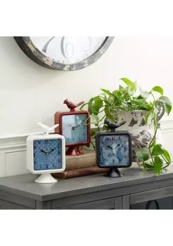 Outlet 🧨 Vintage Metal Clock - Set of 3 by Monroe Lane 🌟 -Monroe Lane Sales Belk 26198