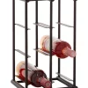 Deals 😍 Black Metal Industrial Wine Rack by Monroe Lane 🧨