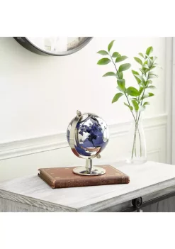 Brand new 🌟 Contemporary Stainless Steel Globe by Monroe Lane 🔔 -Monroe Lane Sales Belk 26304