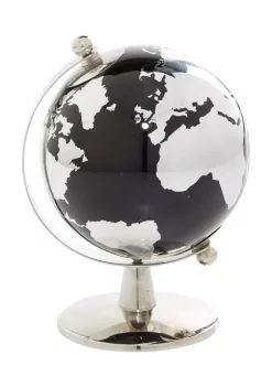 Brand new 🌟 Contemporary Stainless Steel Globe by Monroe Lane 🔔 -Monroe Lane Sales Belk 26306