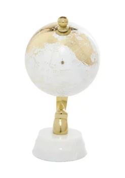 Cheap 🎁 Coastal Aluminum Globe by Monroe Lane 💯 -Monroe Lane Sales Belk 26351
